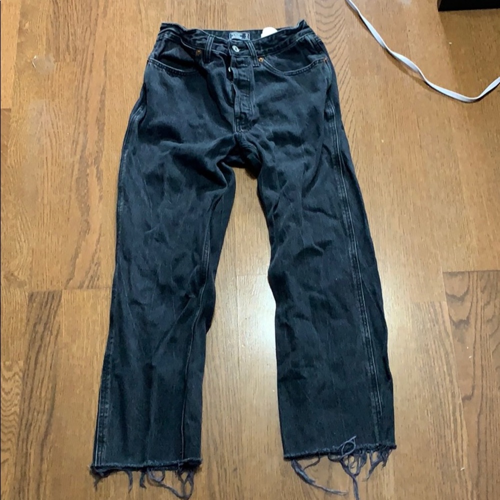 Abercrombie & Fitch Annie high rise straight